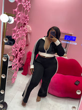 The Zipper Track Jacket and pants set